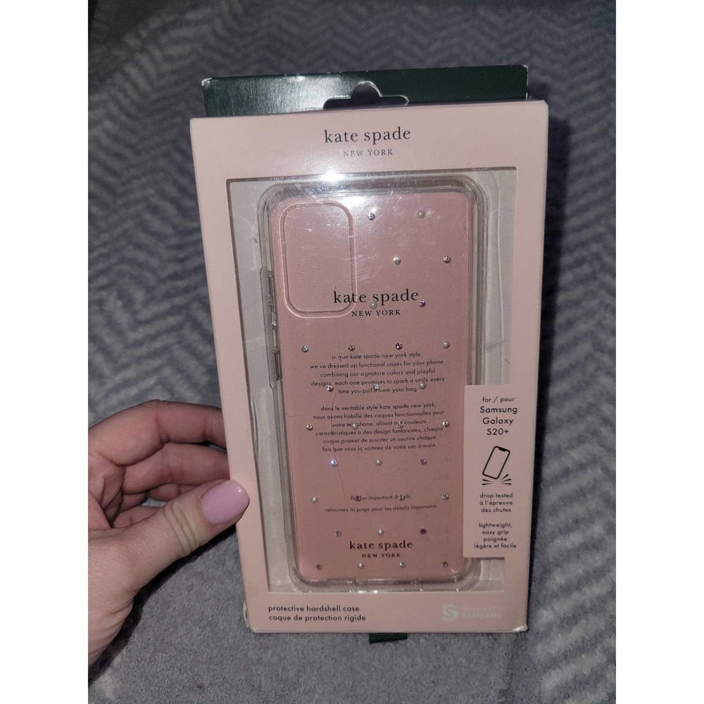 Kate Spade rhinestone phone case Samsung s20+